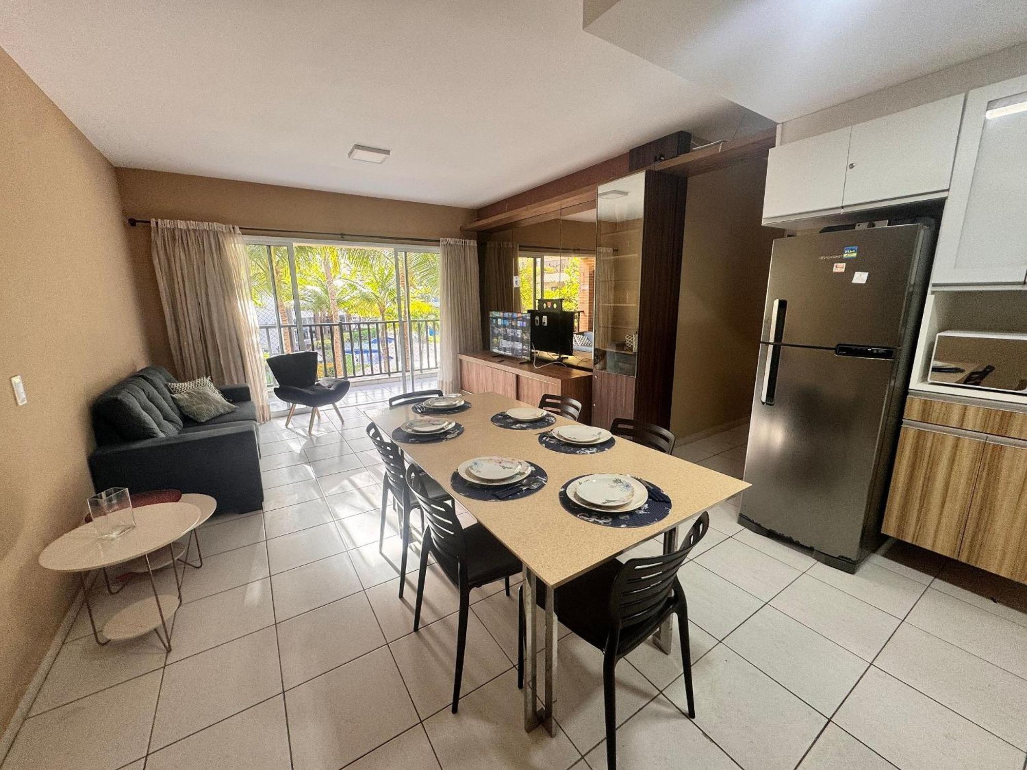 Living, Frente Mar, 400m Do B Park Apartamento *