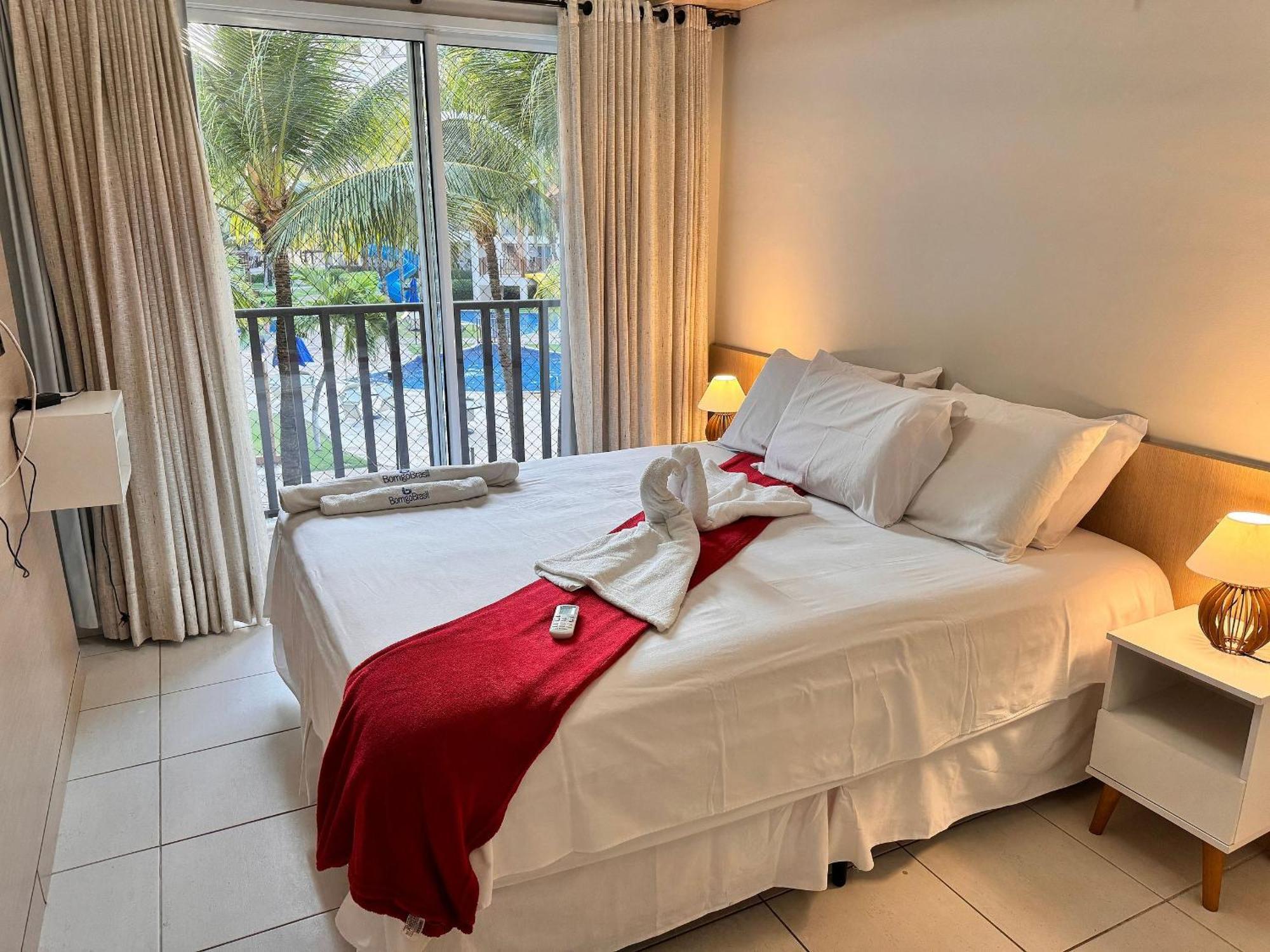 Apartamento Living, Frente Mar, 400m Do B Park *