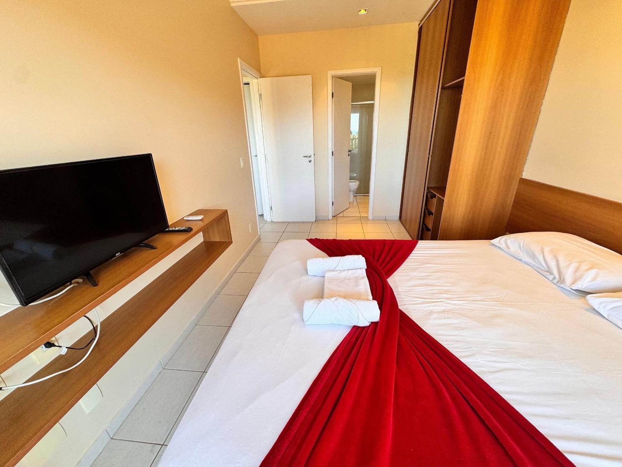 Apartamento Living, Frente Mar, 400m Do B Park *